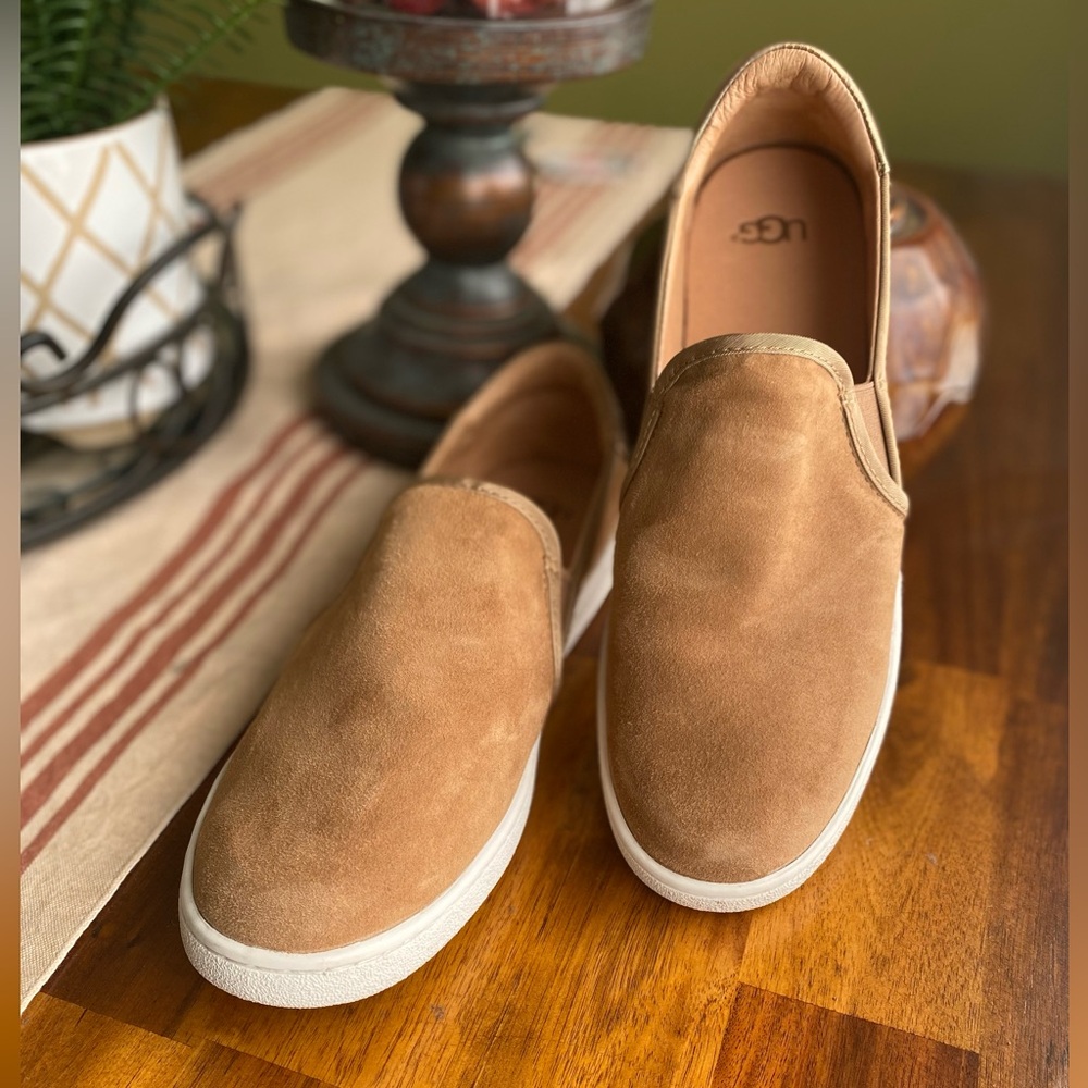UGG Women's Slip-On Sneakers in Chestnut Suede
